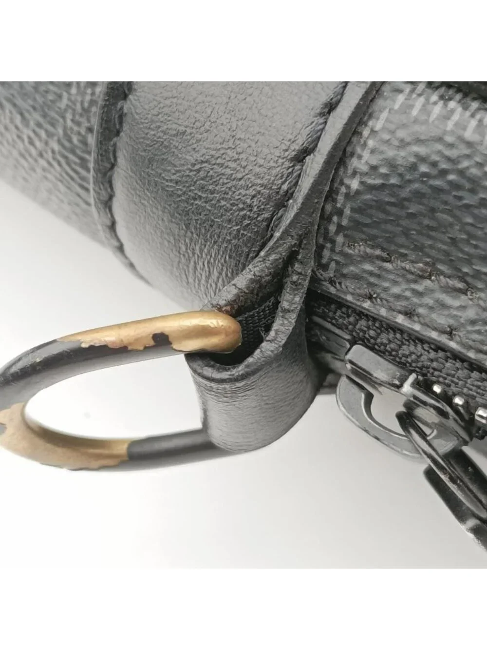 Louis Vuitton Utility Business Black Damier Graphite Tote